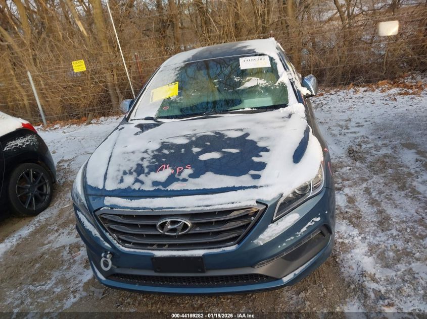 2017 Hyundai Sonata Sport VIN: 5NPE34AF8HH537544 Lot: 44189282