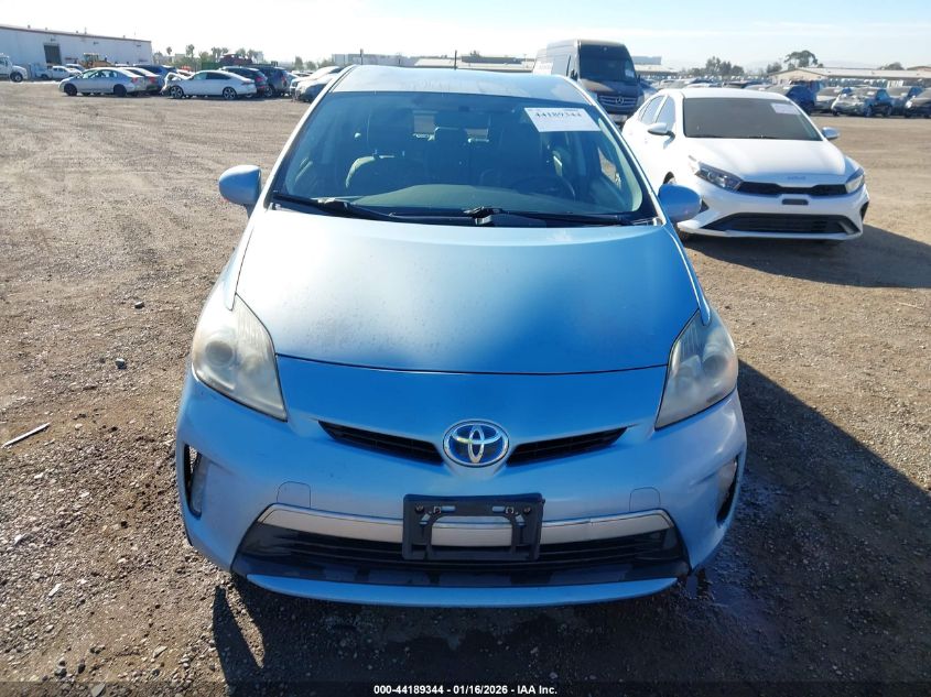 2012 Toyota Prius Plug-In VIN: JTDKN3DP0C3011201 Lot: 44189344