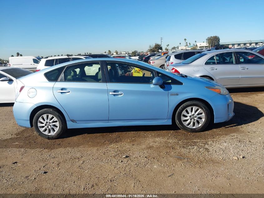 2012 Toyota Prius Plug-In VIN: JTDKN3DP0C3011201 Lot: 44189344