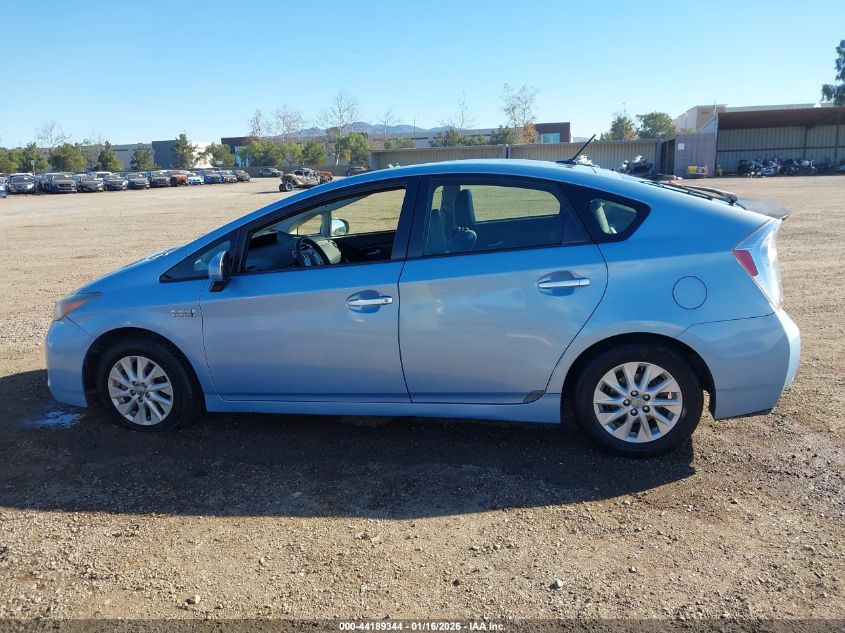 2012 Toyota Prius Plug-In VIN: JTDKN3DP0C3011201 Lot: 44189344