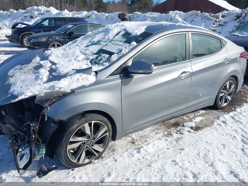 2015 Hyundai Elantra Limited KMHDH4AE8FU424695 photo 1