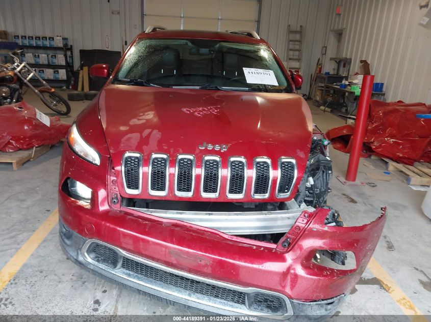 2014 Jeep Cherokee Limited VIN: 1C4PJLDB6EW199701 Lot: 44189391