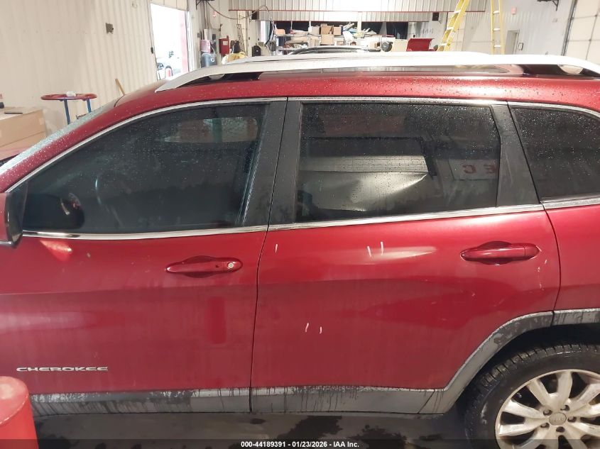 2014 Jeep Cherokee Limited VIN: 1C4PJLDB6EW199701 Lot: 44189391