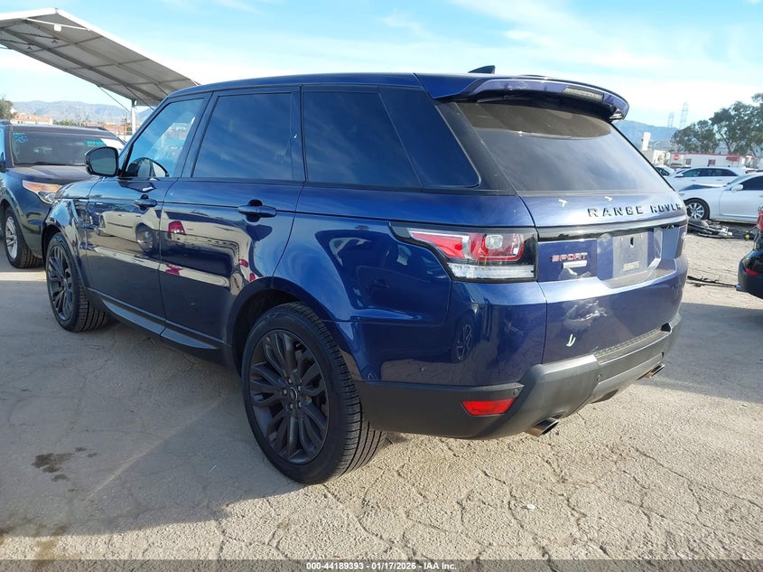 2017 Land Rover Range Rover Sport 5.0L V8 Supercharged/5.0L V8 Supercharged Dynamic