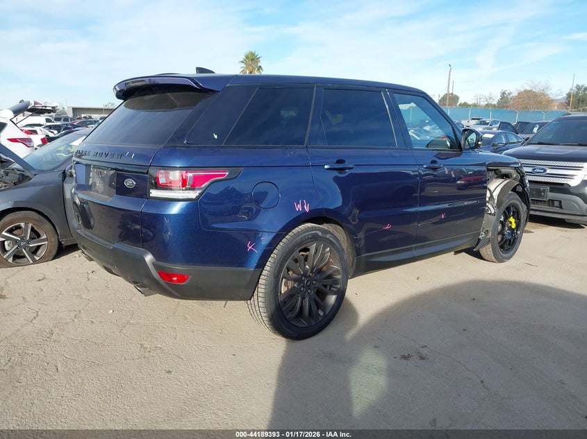 2017 Land Rover Range Rover Sport 5.0L V8 Supercharged/5.0L V8 Supercharged Dynamic