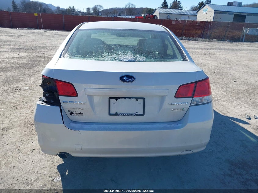 2011 Subaru Legacy 2.5I Premium VIN: 4S3BMBG65B3214678 Lot: 44189487