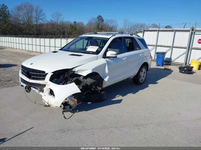 2015 Mercedes-Benz Ml 350 4Matic