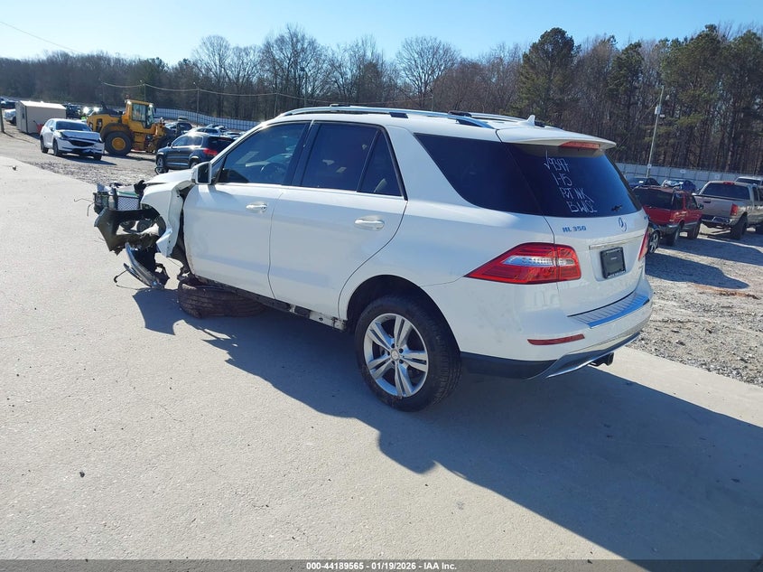 2015 Mercedes-Benz Ml 350 4Matic