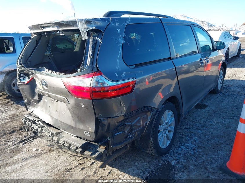 2015 Toyota Sienna Xle Premium 7 Passenger