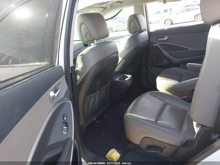 2017 Hyundai Santa Fe VIN: KM8SR4HF9HU179394 Lot: 44189860