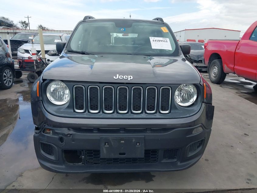 2016 Jeep Renegade Sport VIN: ZACCJAAT3GPC88139 Lot: 44189915