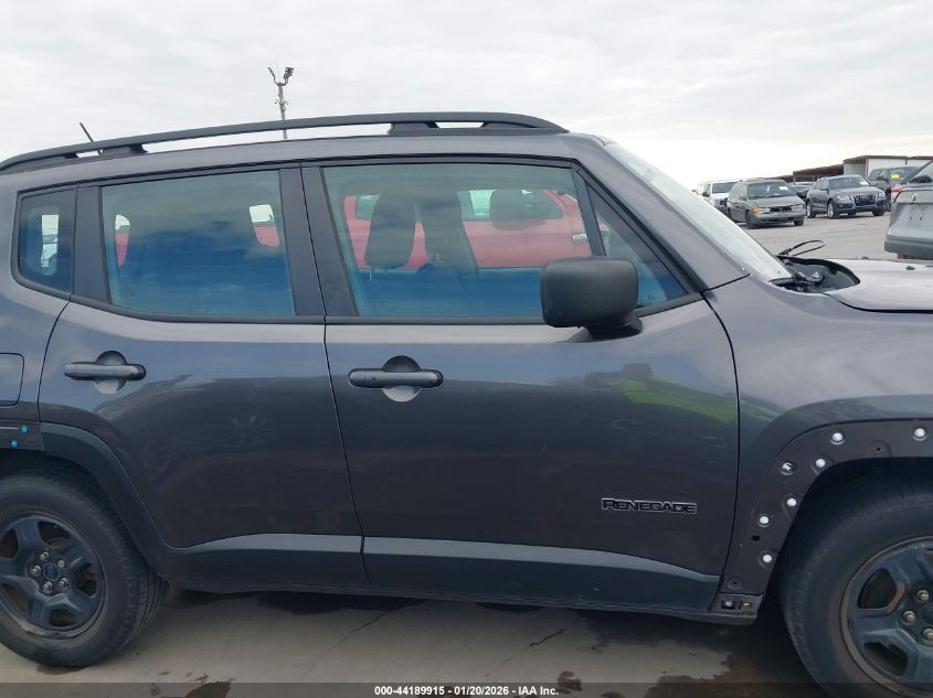 2016 Jeep Renegade Sport VIN: ZACCJAAT3GPC88139 Lot: 44189915