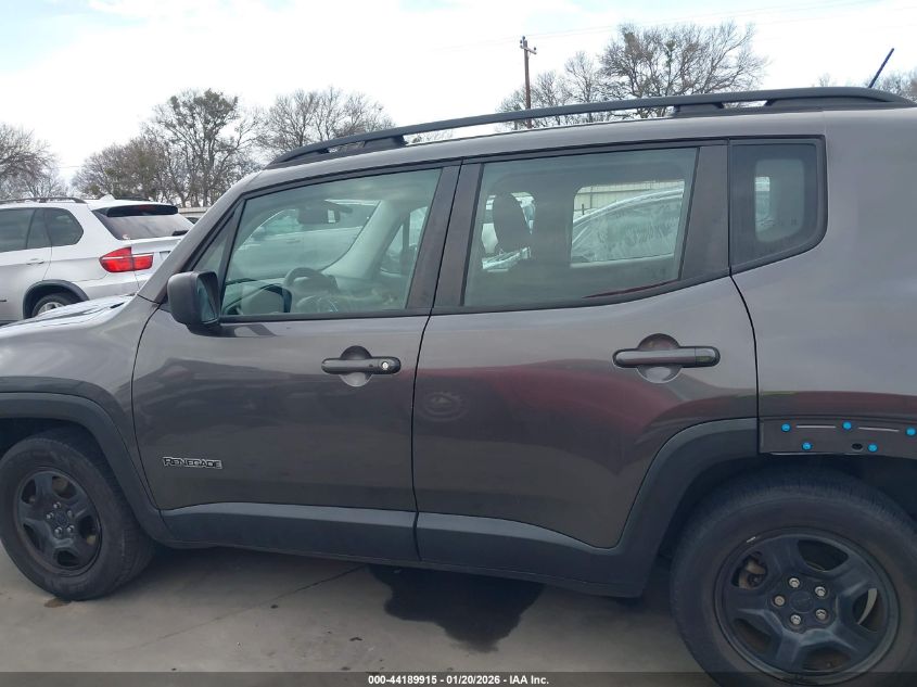2016 Jeep Renegade Sport VIN: ZACCJAAT3GPC88139 Lot: 44189915