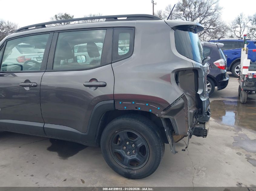 2016 Jeep Renegade Sport VIN: ZACCJAAT3GPC88139 Lot: 44189915