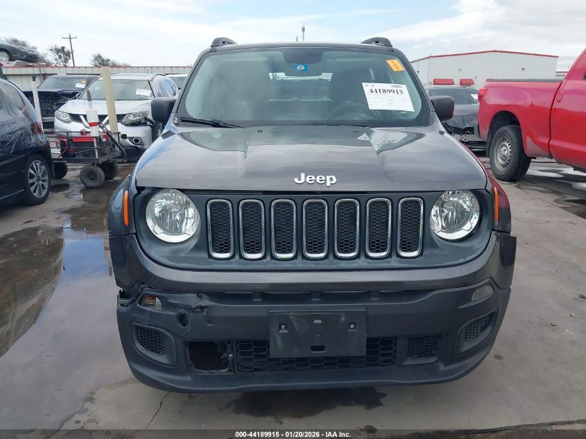 2016 Jeep Renegade Sport VIN: ZACCJAAT3GPC88139 Lot: 44189915