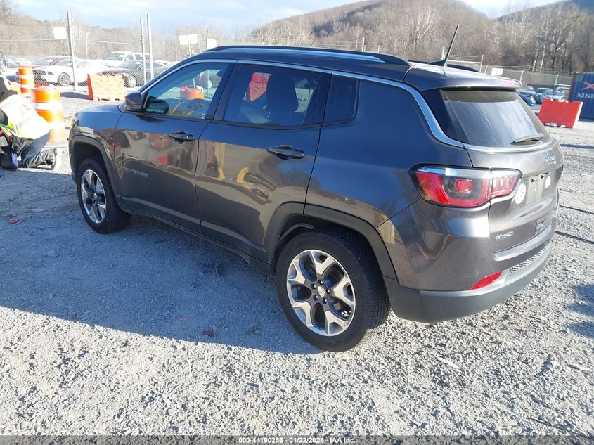 VIN 3C4NJDCB3LT153454 2020 JEEP COMPASS LIMITED 4X4
