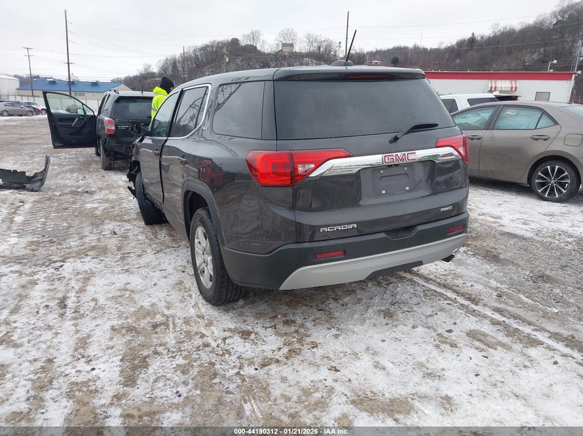 VIN 1GKKNRLAXJZ231802 2018 GMC ACADIA SLE