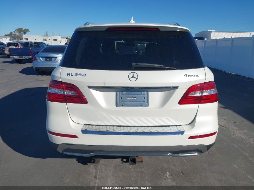 2014 Mercedes-Benz Ml 350 4Matic VIN: 4JGDA5HB3EA376836 Lot: 44190550