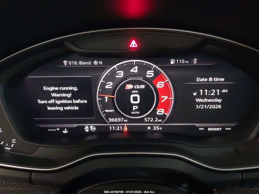 2018 Audi Sq5 3.0T Premium Plus VIN: WA1A4AFY3J2015104 Lot: 44190709