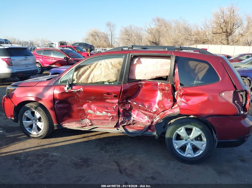 2016 Subaru Forester 2.5I Premium VIN: JF2SJADC0GH521457 Lot: 44190735