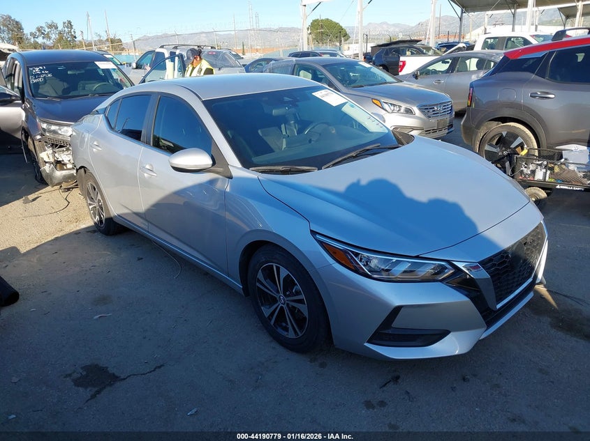 2022 Nissan Sentra Sv Xtronic Cvt