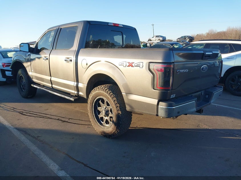 2016 Ford F150 Supercrew