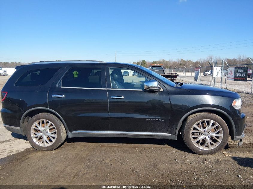 2015 Dodge Durango Citadel VIN: 1C4RDHEGXFC873522 Lot: 44190850