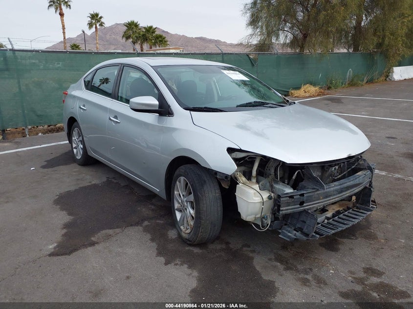 3N1AB7AP6FY370390 2015 Nissan Sentra S auction photo 1