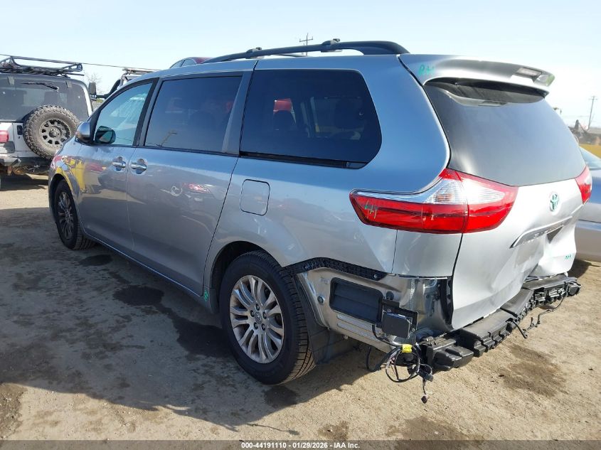 2017 Toyota Sienna Xle 8 Passenger