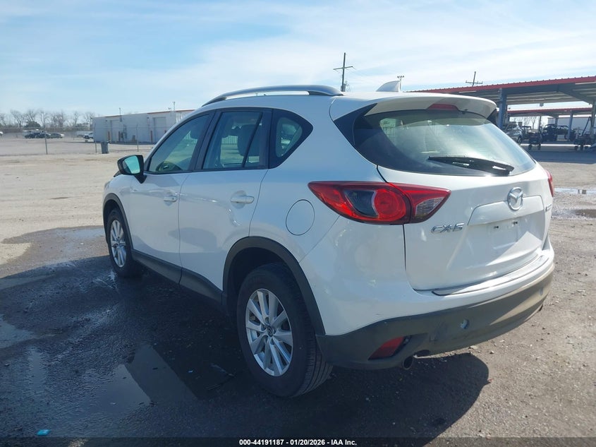 Vin: jm3ke2be9e0374569, lot: 44687188, mazda cx-5 sport 20143