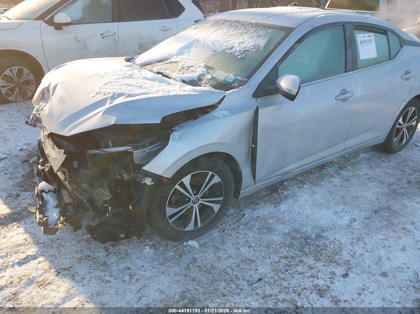 2020 Nissan Sentra Sv Xtronic Cvt