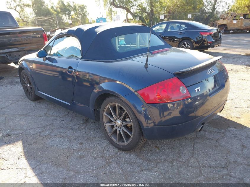2002 Audi Tt 1.8L