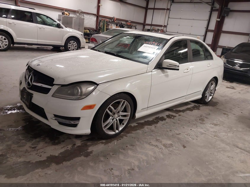 2012 Mercedes-Benz C 300 Sport 4matic WDDGF8BB8CR211446 photo 1