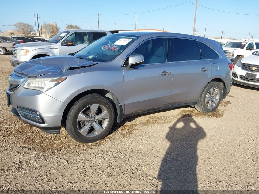 2016 Acura Mdx Acurawatch Plus Package