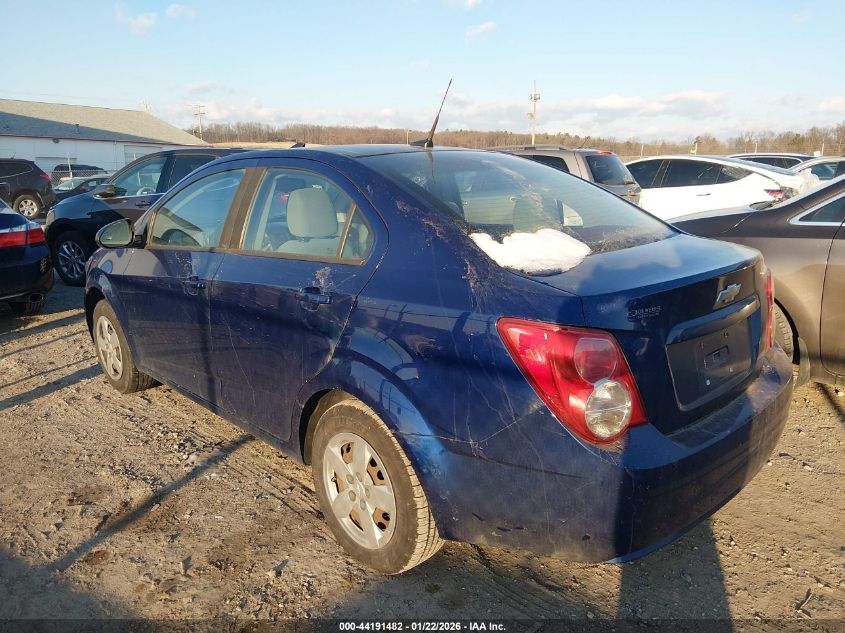 2013 Chevrolet Sonic Ls Auto
