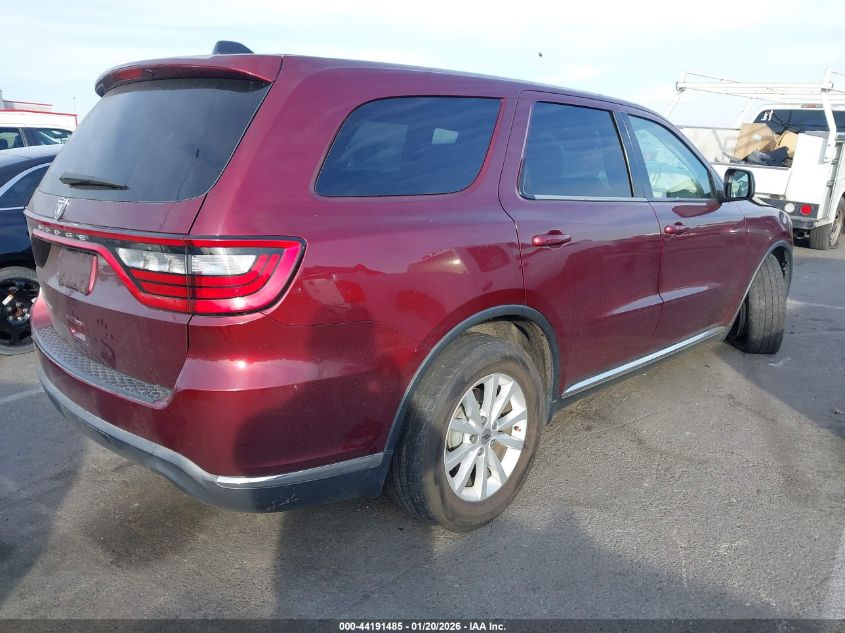 2019 Dodge Durango Sxt Rwd