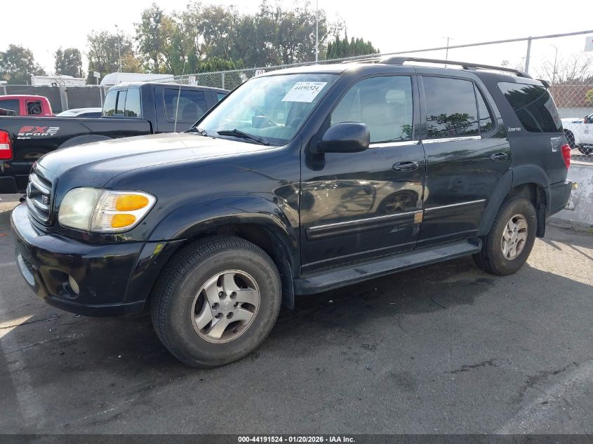 2001 Toyota Sequoia Limited V8