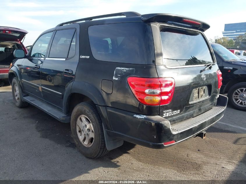 2001 Toyota Sequoia Limited V8
