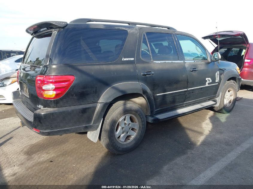 2001 Toyota Sequoia Limited V8