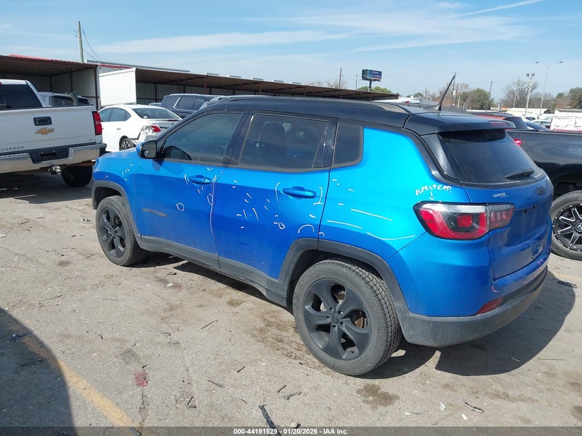 2018 Jeep Compass Altitude Fwd/Latitude Fwd/Sun And Wheel Fwd