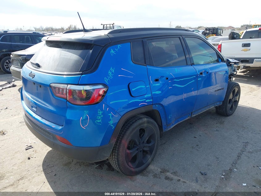 2018 Jeep Compass Altitude Fwd/Latitude Fwd/Sun And Wheel Fwd