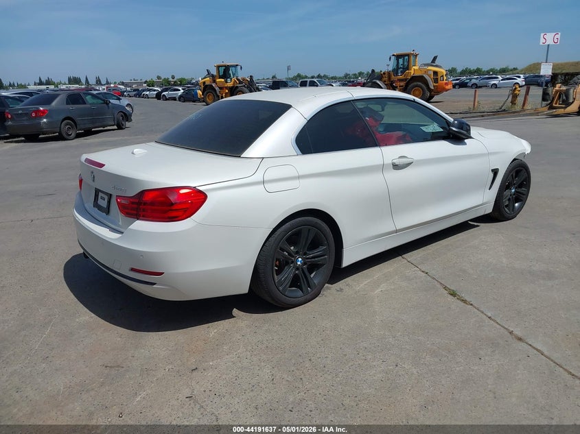Vin: wba3v7c56fp772689, lot: 44687638, bmw 428i 20154