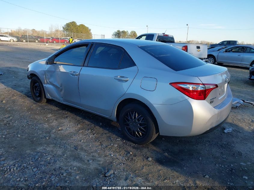 2016 Toyota Corolla Le