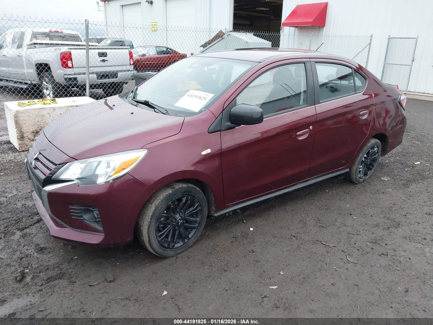 Vin: ml32fufj7nhf02937, lot: 44687826, mitsubishi mirage g4 black edition/es/le 20222