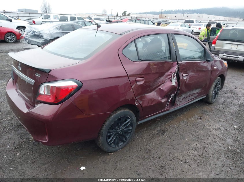 Vin: ml32fufj7nhf02937, lot: 44687826, mitsubishi mirage g4 black edition/es/le 20224