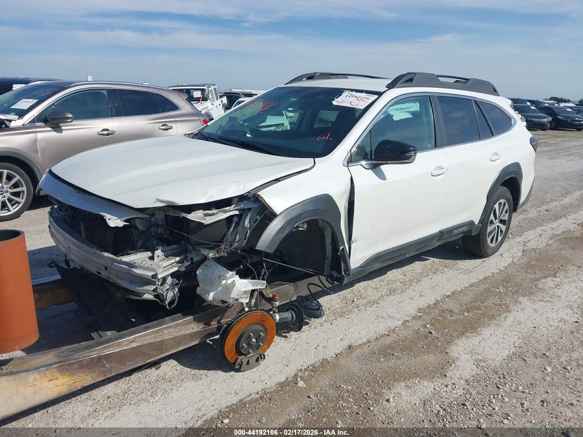 Vin: 4s4btadc9r3222232, lot: 44688107, subaru outback premium 20242