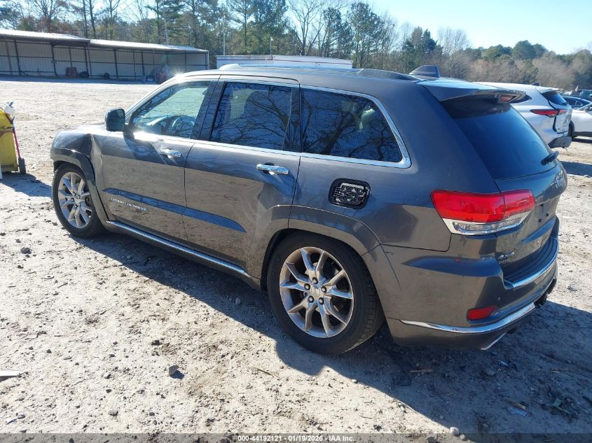2016 Jeep Grand Cherokee Summit