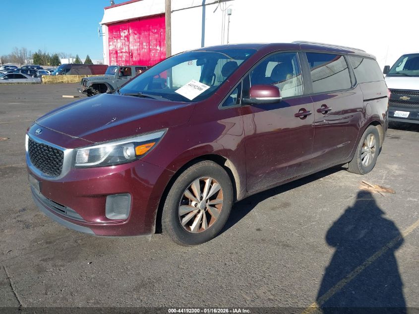 2015 Kia Sedona Lx