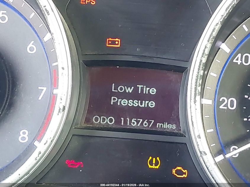 2011 Hyundai Sonata Gls VIN: 5NPEB4AC4BH089688 Lot: 44192344