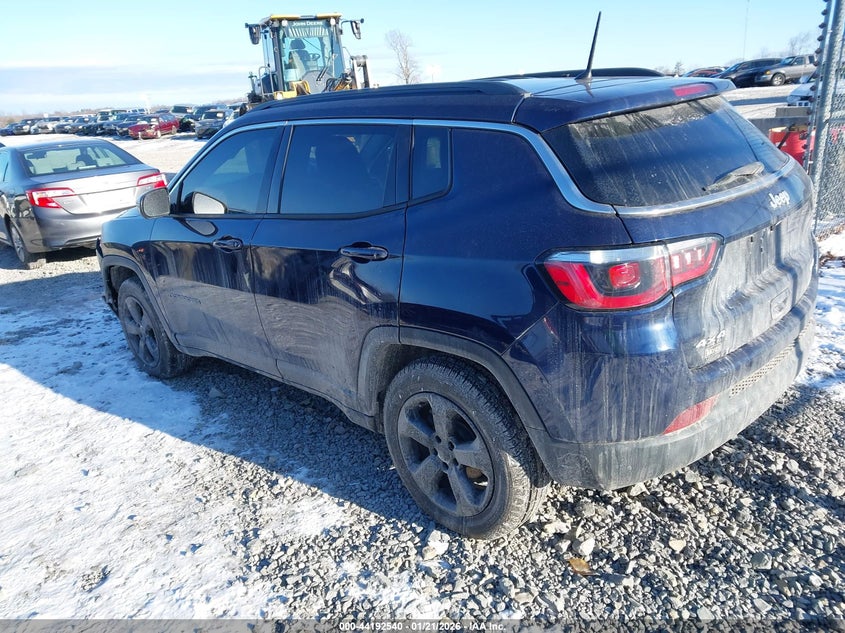 Vin: 3c4njdbbxjt107585, lot: 44688541, jeep compass latitude 4x4 20183